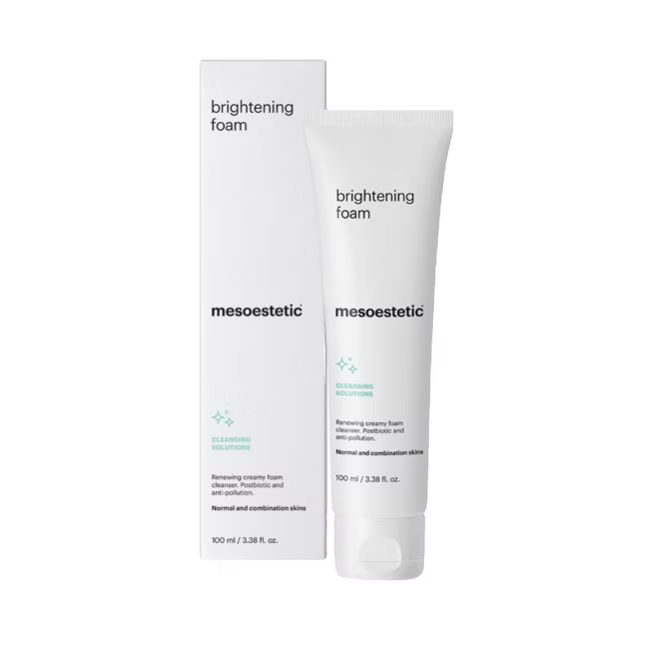 Brightening foam