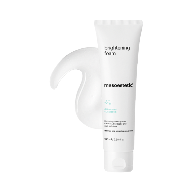 Brightening foam